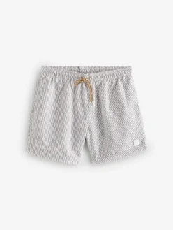 Outlet BOSS Vibe Printed Swim T-shirt Cream