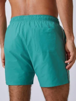 Best BOSS Iconic Side Stripe Logo Swim Shorts Green