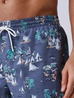 BOSS Piranha Printed Swim Shorts^ Swimwear