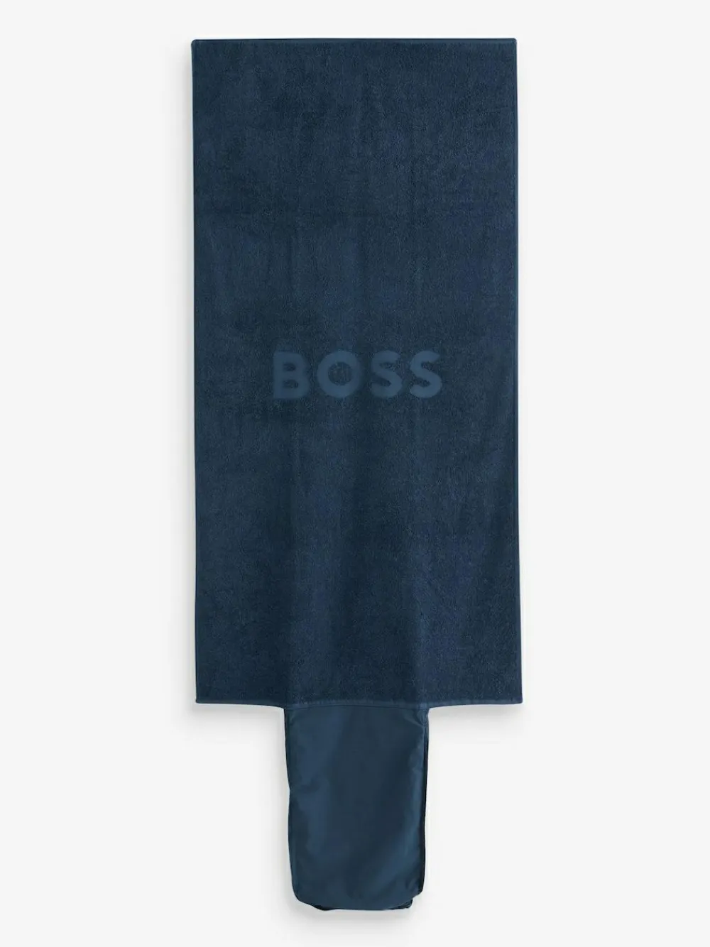 BOSS Navy Swim Shorts, Bag, Towel Beach Gift Set^ Swimwear