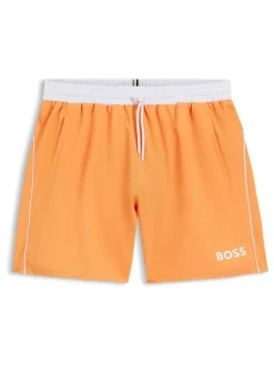 New BOSS Orange Starfish Quick Dry Swim Shorts