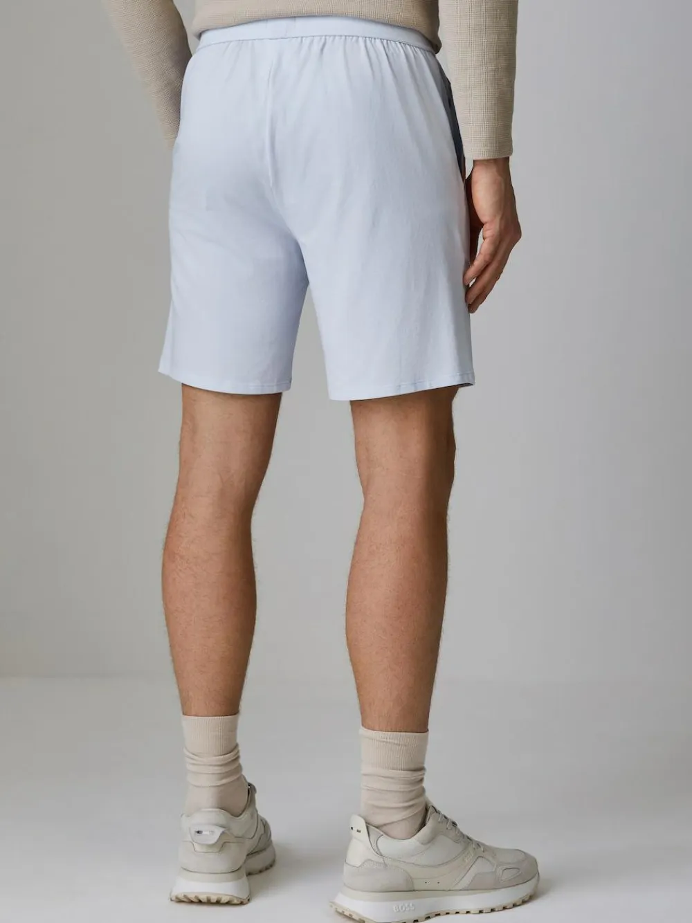 BOSS Purple Unique Logo Shorts^ Shorts