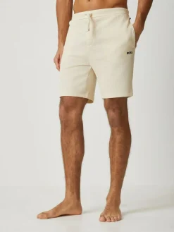 Hot BOSS White Waffle Shorts