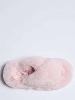 Boux Avenue Pink Ridge Sole Cross Band Slippers^Women Slippers