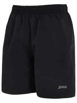Clearance Zoggs Boys Penrith 15 Inch Swim Shorts Black