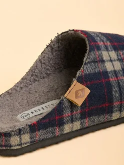 Online Brakeburn Blue Swanage Slippers