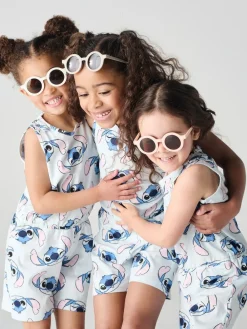 Brand Threads Blue 100% Cotton Stitch Playsuit^ Jumpsuits & Playsuits