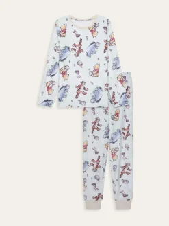 Outlet Brand Threads Natural Ladies Winnie The Pooh Fleece Pyjamas Set