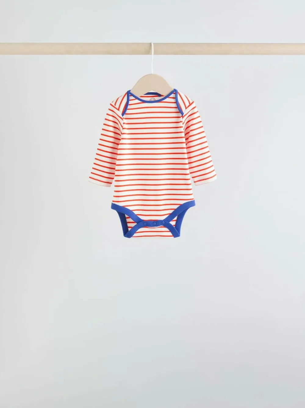 Hot Next Baby Long Sleeve Bodysuits 5 Pack Bright