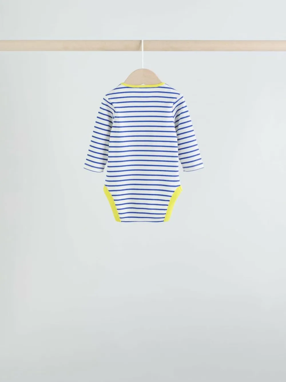 Hot Next Baby Long Sleeve Bodysuits 5 Pack Bright