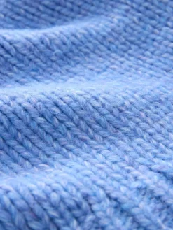 Next Bright Blue 3D Tulip Soft Touch Chunky Knit Cardigan^Women Knitwear|Knitwear