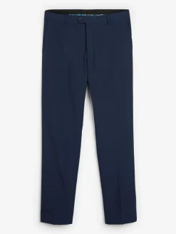 Hot Next Slim Fit Suit Trousers Bright Blue