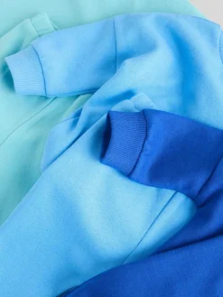 Online Next Bright Blues Baby Sweatshirt and Joggers Set 6 Piece (0mths-3yrs)