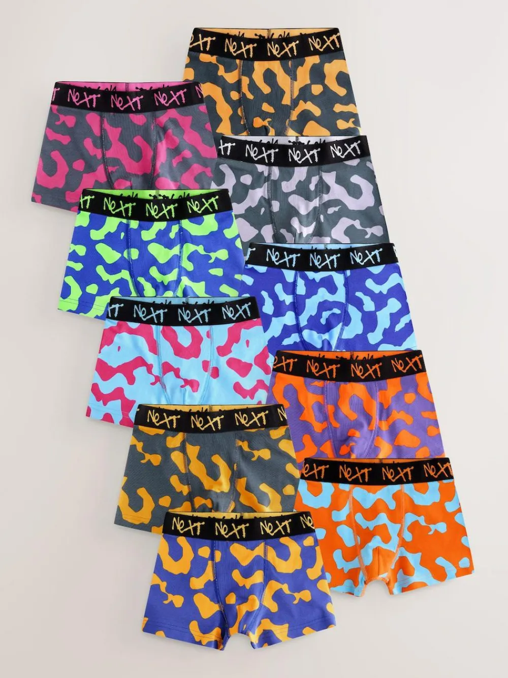 Next Boxers 10 Pack (2-16yrs)^BOY Underwear