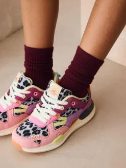 Next Colourblock Lace-Up Trainers^ Sneakers|Boots