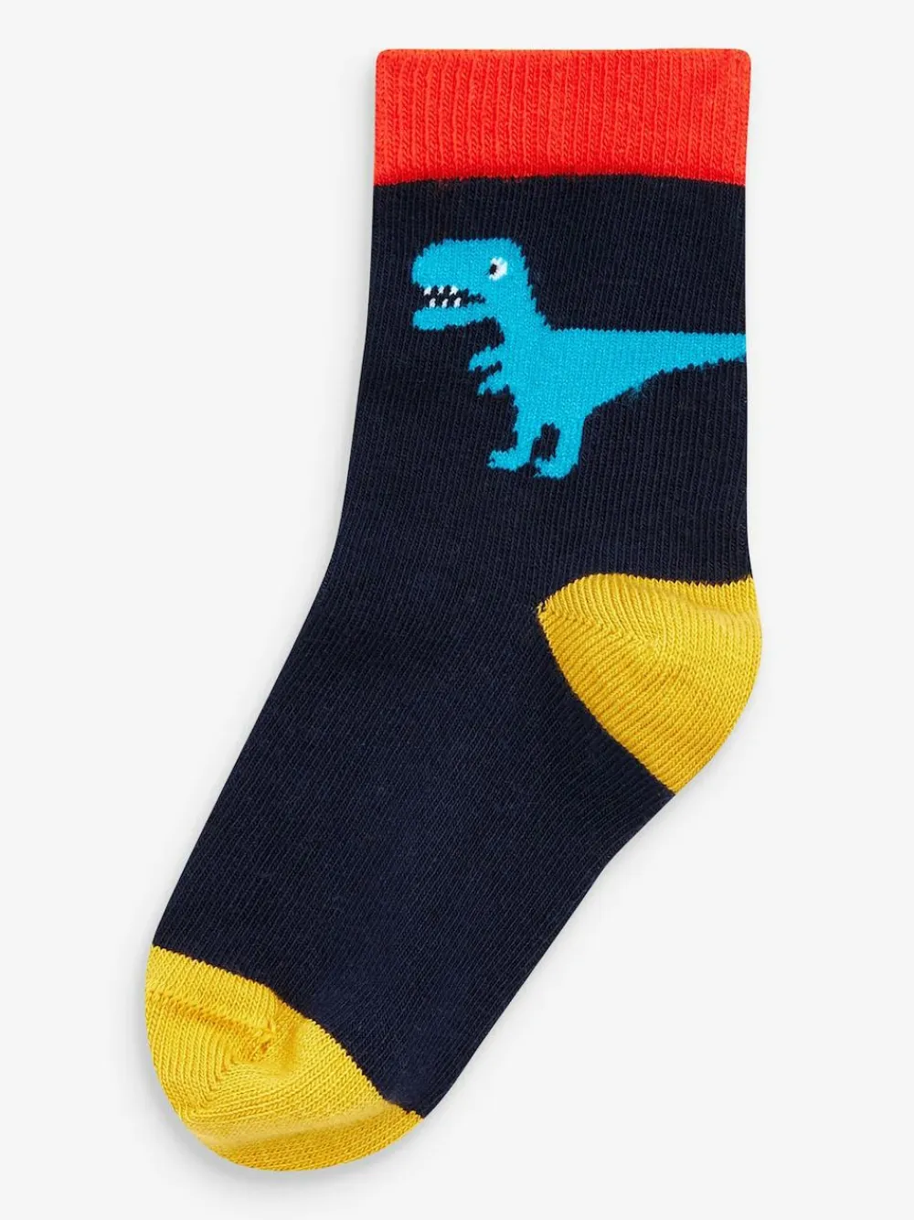Best Next Bright Dino 10 Pack Cotton Rich Socks