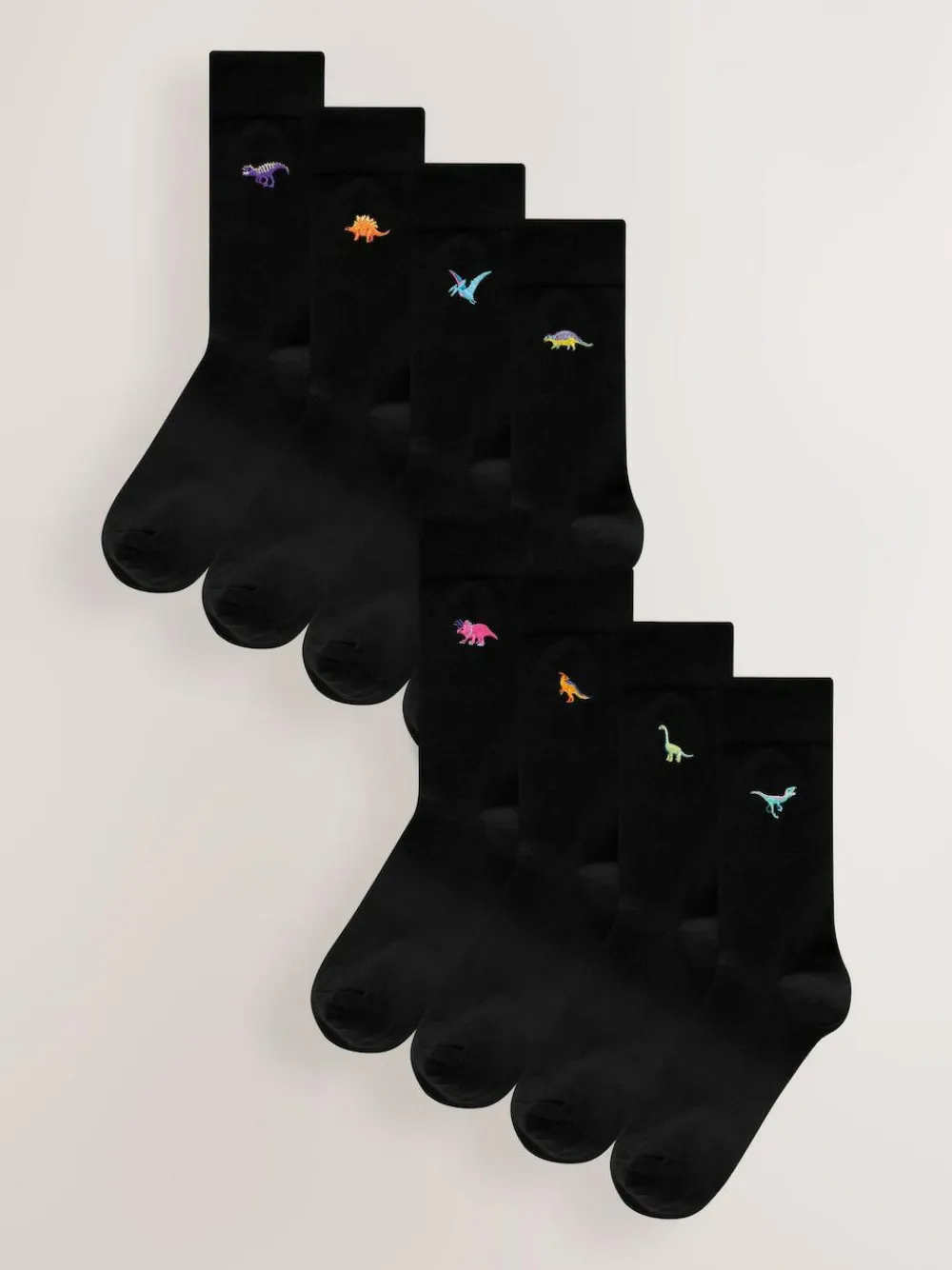 Next Fun Embroidered Socks 8 Pack^ Socks|Socks