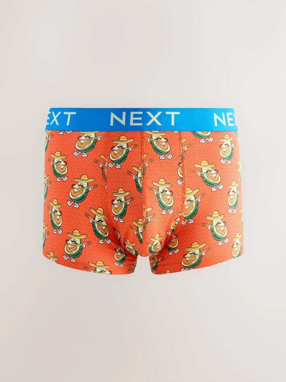 Hot Next 5 Pack Hipster Boxers 5 Pack Bright Food Print