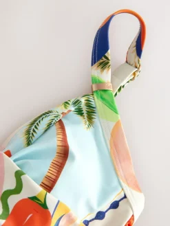 Next Bright Fruit/Tropical Print Shaping Tummy Control Swimsuit^Women Swimwear