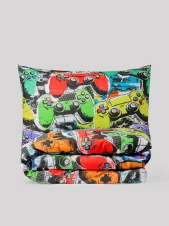 New Next Bright Gamer Super Soft Brushed Cotton Duvet Cover and Pillowcase Set