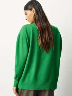 Next Bright Green Supersoft V-Neck Cardigan With Pockets^Women Knitwear|Knitwear