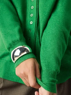 Next Bright Green Supersoft V-Neck Cardigan With Pockets^Women Knitwear|Knitwear