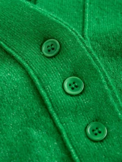 Next Bright Green Supersoft V-Neck Cardigan With Pockets^Women Knitwear|Knitwear