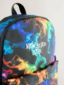 Next Bright Marble Print Backpack