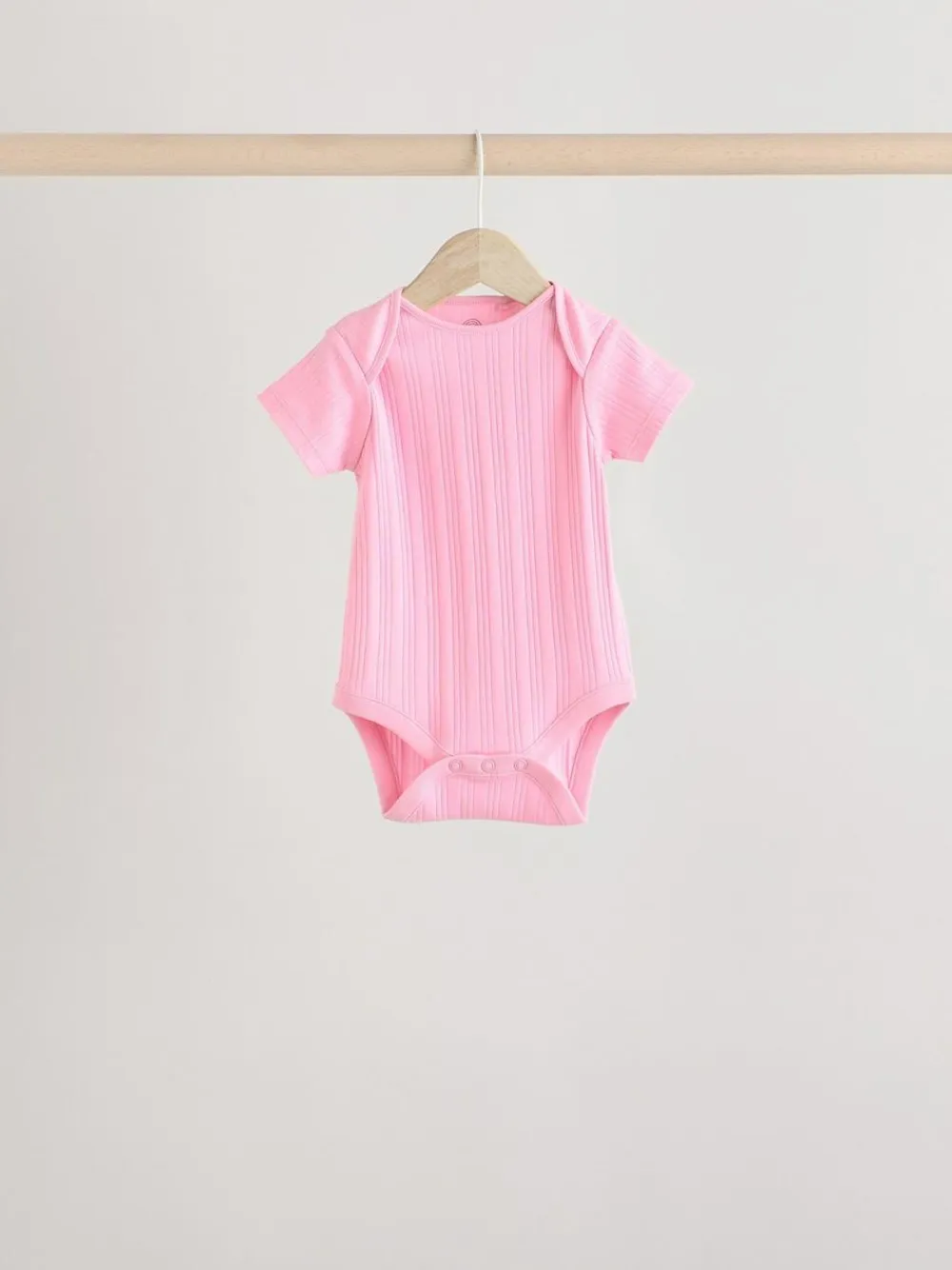 Next Bright Pink 5 Pack Short Sleeve Baby Bodysuits^ Bodysuits & Vests|Vests