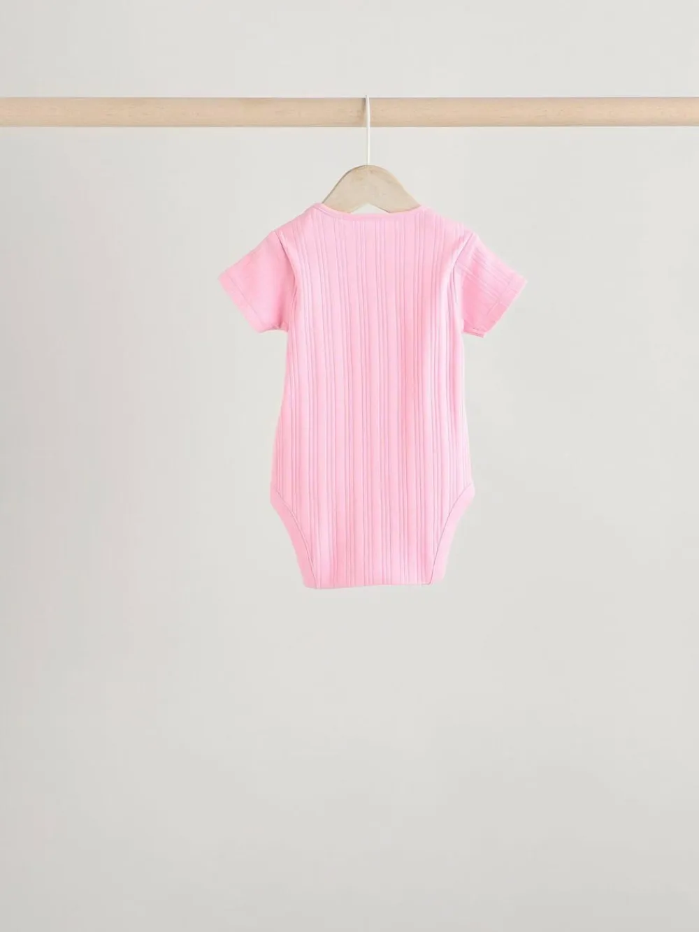Next Bright Pink 5 Pack Short Sleeve Baby Bodysuits^ Bodysuits & Vests|Vests