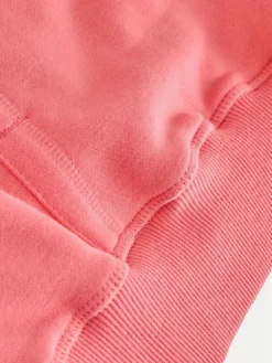 Next Bright Pink Active Longline Overhead Seam Detail Supersoft Hoodie with Pockets^Women Hoodies & Sweatshirts|Sportswear