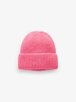Discount Next Bright Pink Fluffy Beanie (1-16yrs)
