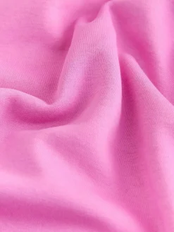 Sale Next Relaxed Fit Heavyweight Longline Crew Neck Sweatshirt Bright Pink