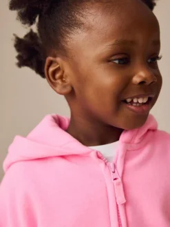 Next Bright Pink Zip Through Hoodie (3mths-7yrs)^ Sweatshirts & Hoodies|Sweatshirts & Hoodies