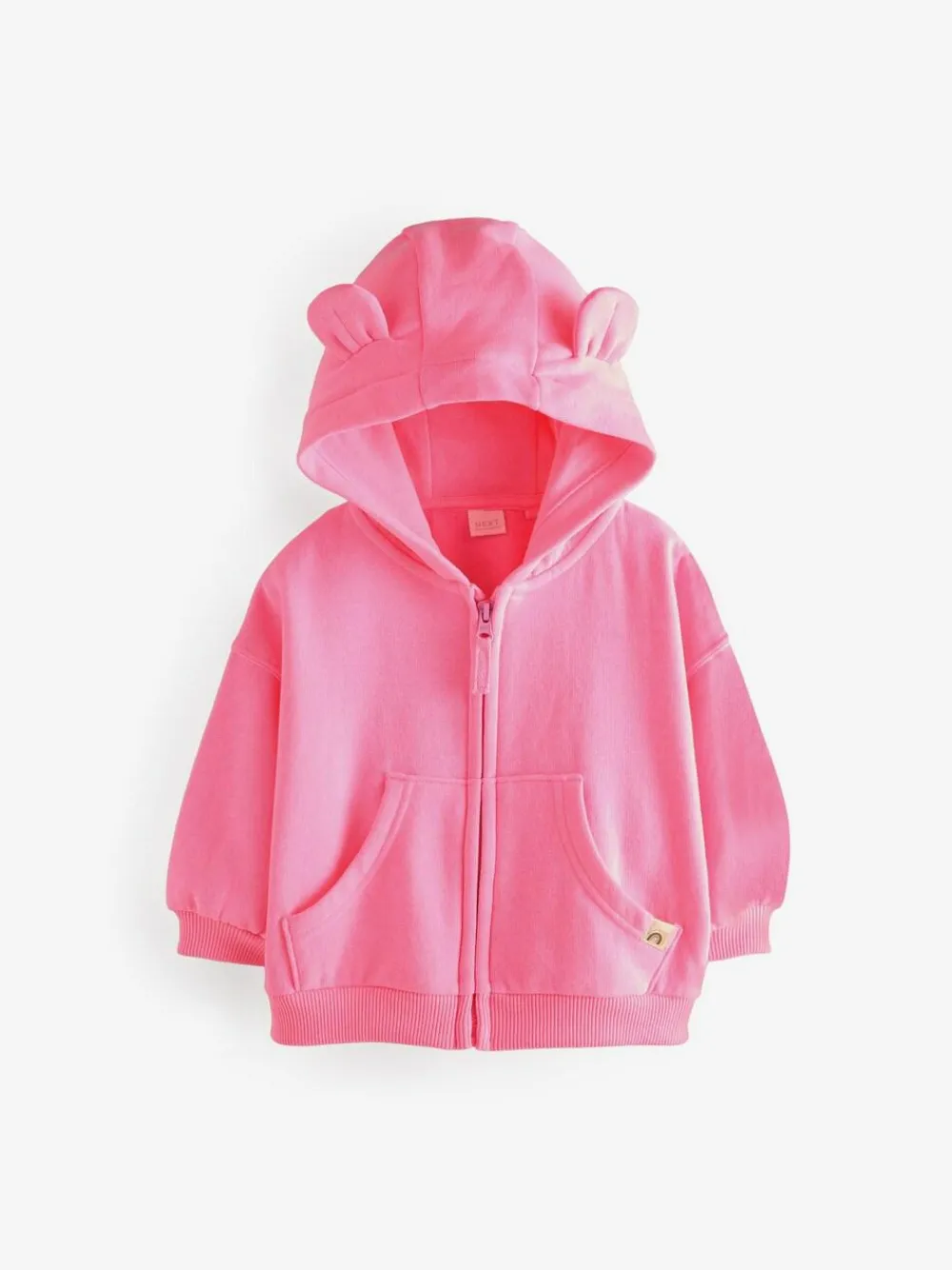 Next Bright Pink Zip Through Hoodie (3mths-7yrs)^ Sweatshirts & Hoodies|Sweatshirts & Hoodies