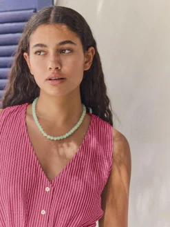 Next Bright Pink/Red Belted Summer Playsuit^Women Jumpsuits & Playsuits