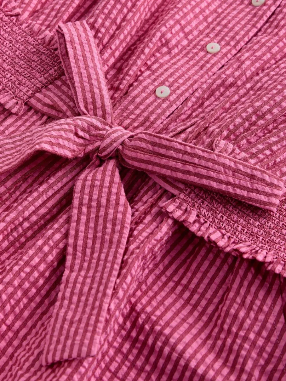 Next Bright Pink/Red Belted Summer Playsuit^Women Jumpsuits & Playsuits