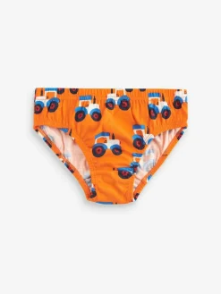 Outlet Next Briefs 10 Pack (1.5-10yrs) Bright Primary Print
