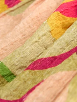 Best Next Bright Print Strappy Crinkle Summer Dress (3-16yrs)