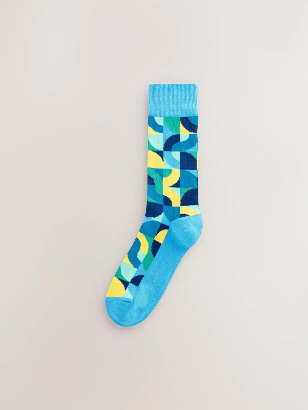 Next Bright Red/Green Geo Pattern Socks 8 Pack^ Socks|Socks
