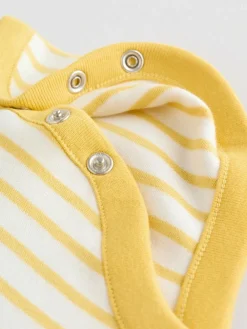 Next Bright Stripe Short Sleeve Baby Bodysuits 5 Pack^BOY Multipacks|Bodysuits & Vests