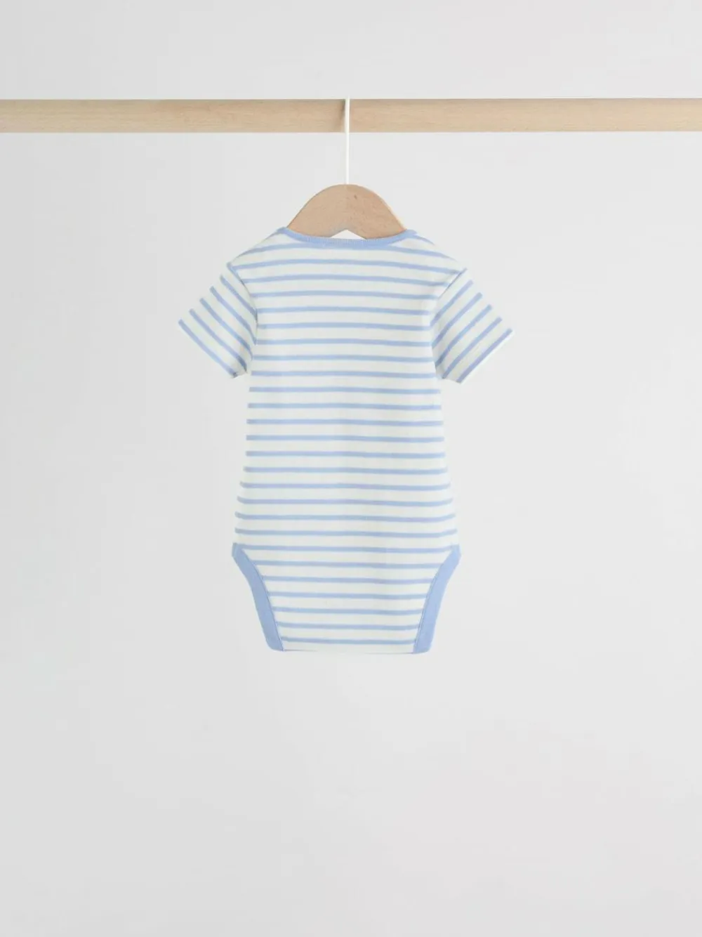 Next Bright Stripe Short Sleeve Baby Bodysuits 5 Pack^BOY Multipacks|Bodysuits & Vests