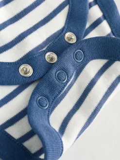 Hot Next Bright Stripe Vest Baby Bodysuits 5 Pack