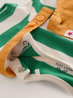 Next Baby Woven Dungaree and Bodysuit Set (0mths-2yrs)^BOY Dungarees