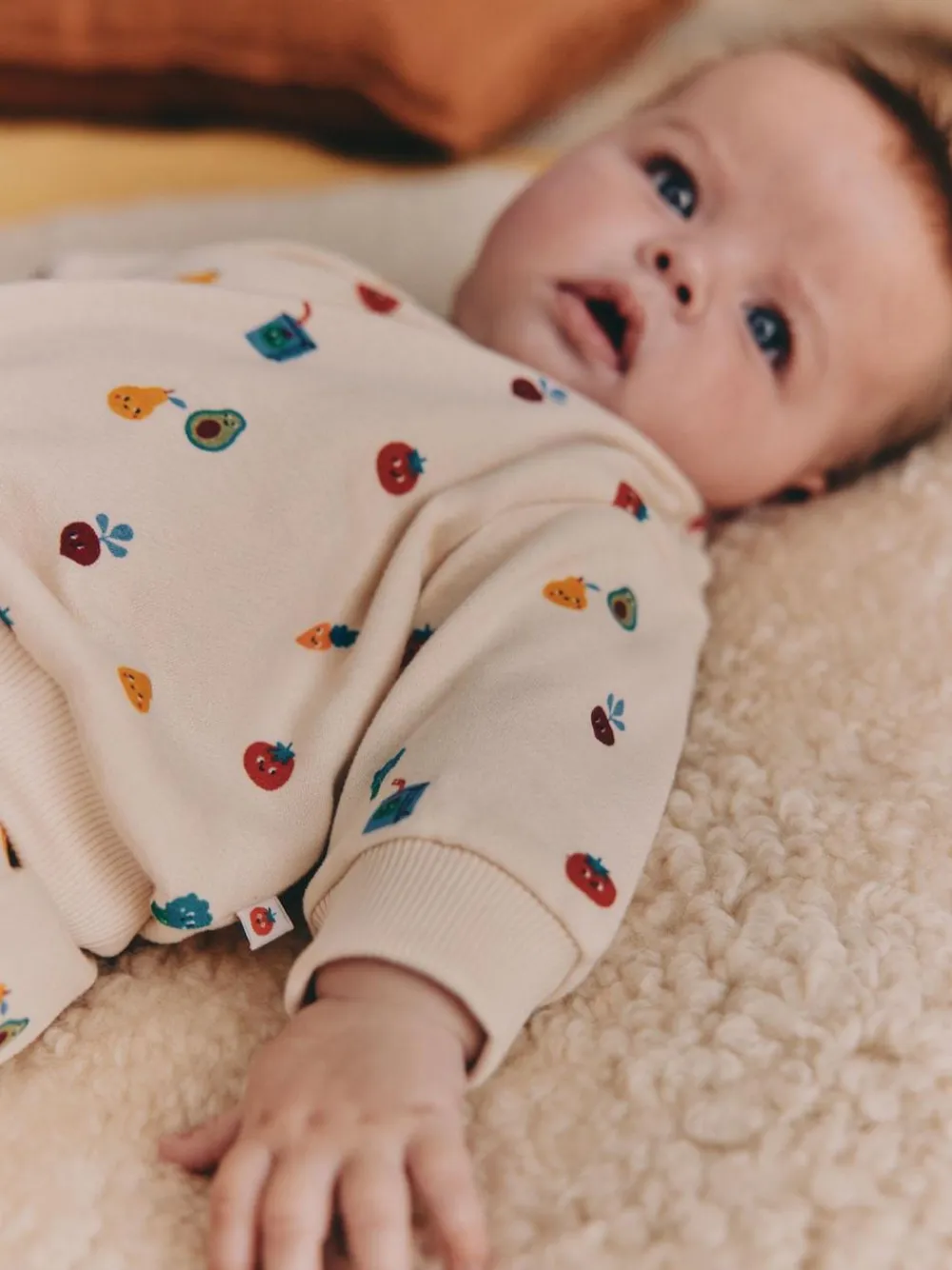 Discount Next Sweat Top and Joggers Baby Set (0mths-2yrs) (0mths-2yrs) Bright Veg Print