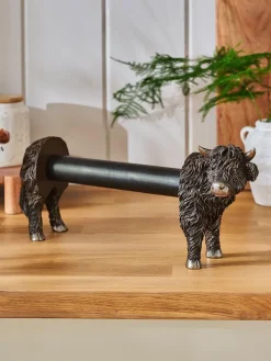 Online Next Hamish Kitchen Roll Holder Bronze