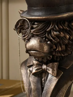 Next Bronze Hamish Pillar Candle Holder^ Candle Holders & Lanterns