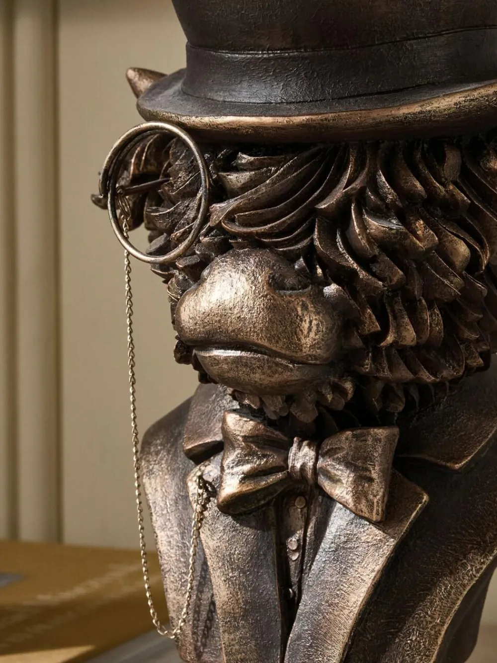 Next Bronze Hamish Pillar Candle Holder^ Candle Holders & Lanterns