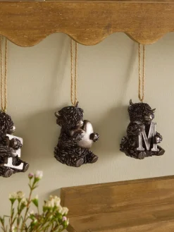 Hot Next Bronze Hamish The Highland Cow Hanging Decoration