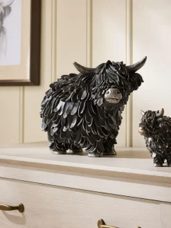 Next Bronze Hamish The Highland Cow Large Ornament^ Ornaments